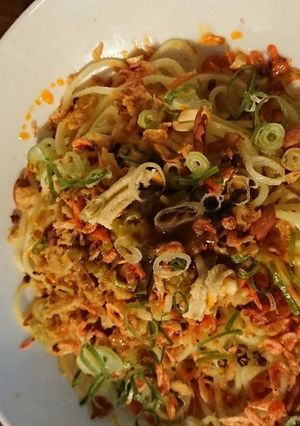 四川風カルボナーラクイック麺-レシピのメイン写真