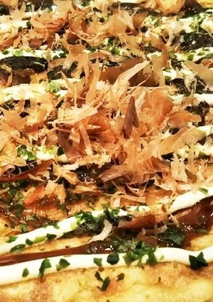 コンビニツナコーンサラダでお好み焼き！-レシピのメイン写真