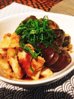 茄子と豚肉の焼き浸し♫-レシピのメイン写真