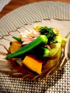 夏野菜で♡冷んやり夏煮物♫-レシピのメイン写真