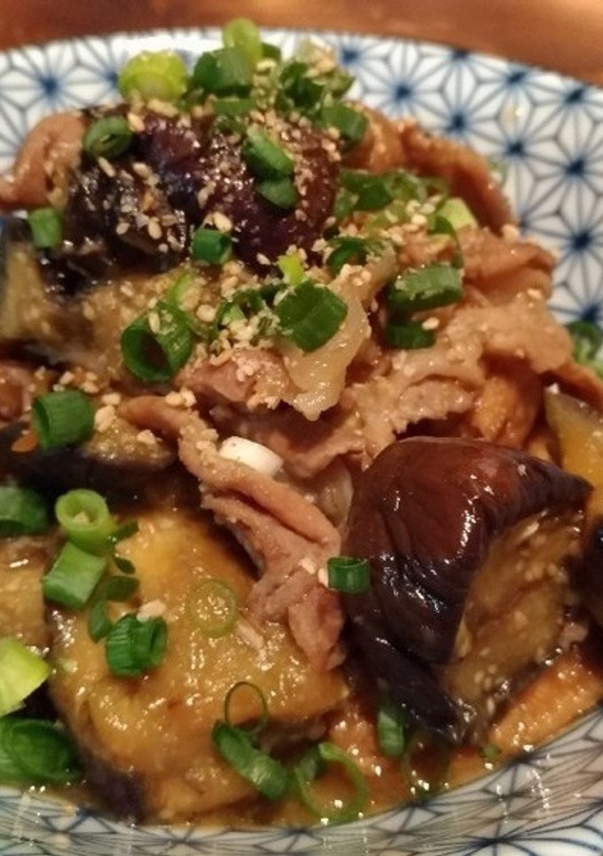 豚肉と厚揚げと茄子の炒め煮-レシピのメイン写真