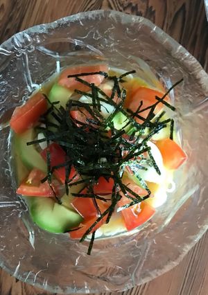 トマトだしぶっかけ素麺-レシピのメイン写真