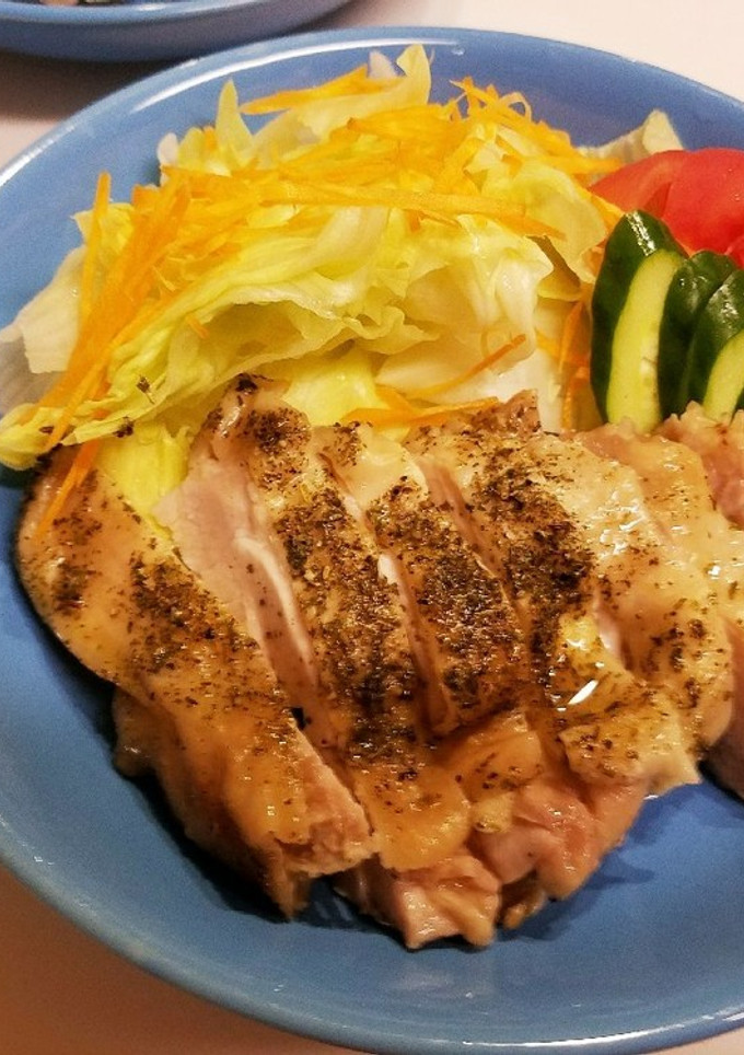 レンジで簡単 とりもも酒蒸し-レシピのメイン写真