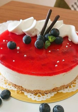 ふんわり♥️レアチーズケーキ-レシピのメイン写真