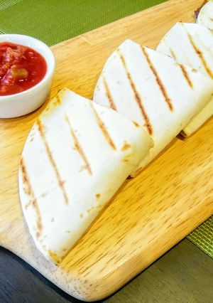 BBQプルドポークのケサディーヤ-レシピのメイン写真