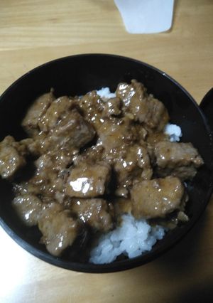 CoCo壱番屋キーマのサイコロステーキ-レシピのメイン写真