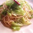 春キャベツとアンチョビのパスタ