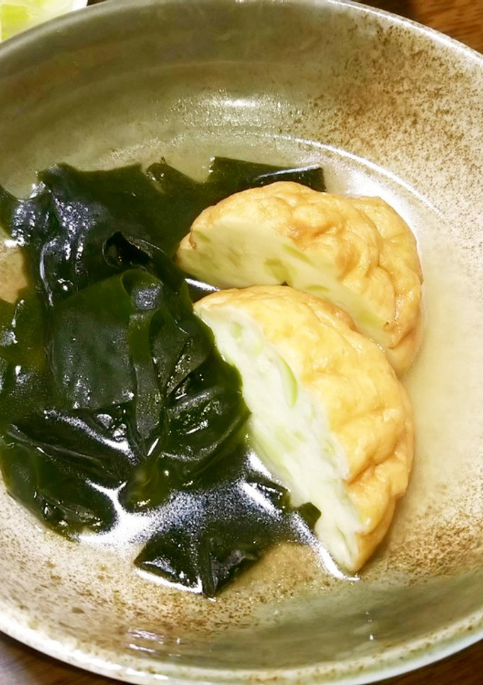 魚河岸あげとわかめの白だし煮-レシピのメイン写真