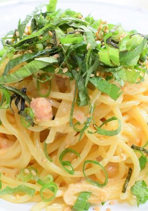 簡単。松茸風味の和風クリームパスタ！-レシピのメイン写真