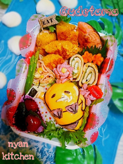 『夏だ!ビキニだ♪ぐでたま』弁当♡夏弁当-レシピのメイン写真