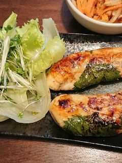 梅風味ささみのしそ巻き-レシピのメイン写真