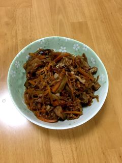 大人の給食☆切り干し大根の炒め煮-レシピのメイン写真
