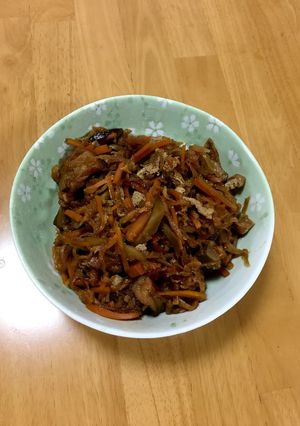 大人の給食☆切り干し大根の炒め煮-レシピのメイン写真