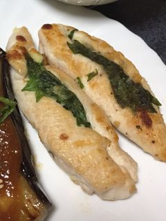 ささみ(梅/チーズ)シソ-レシピのメイン写真
