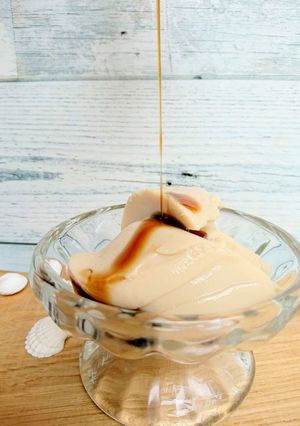 ツルン♪材料３つ黒糖豆乳ゼリー-レシピのメイン写真