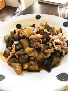 ナスと豚肉の甘辛みそ炒め-レシピのメイン写真