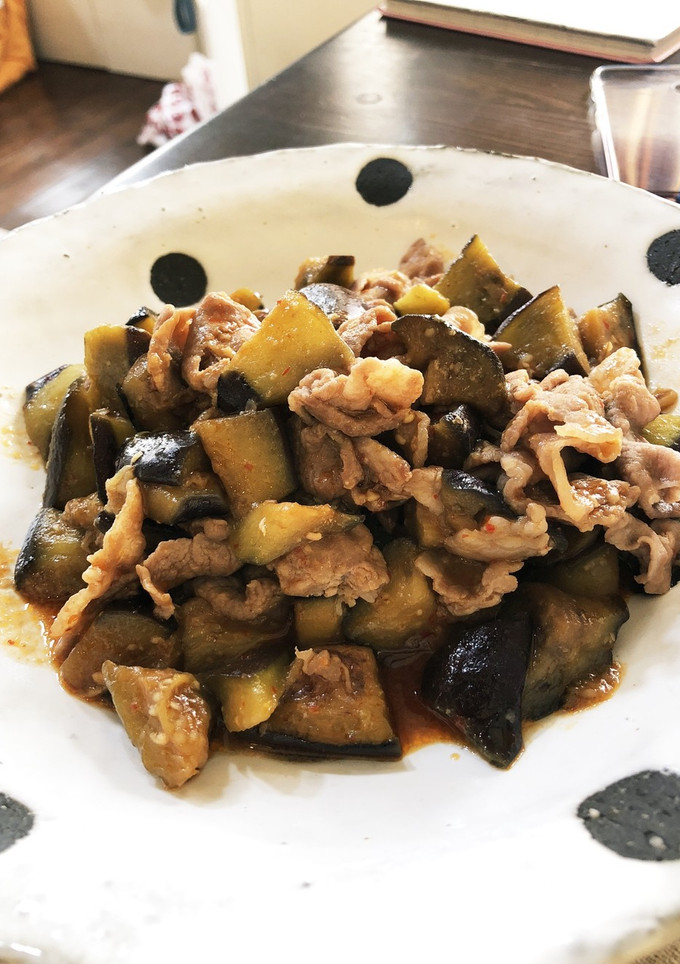 ナスと豚肉の甘辛みそ炒め-レシピのメイン写真