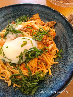 豚キムチ混ぜ麺-レシピのメイン写真