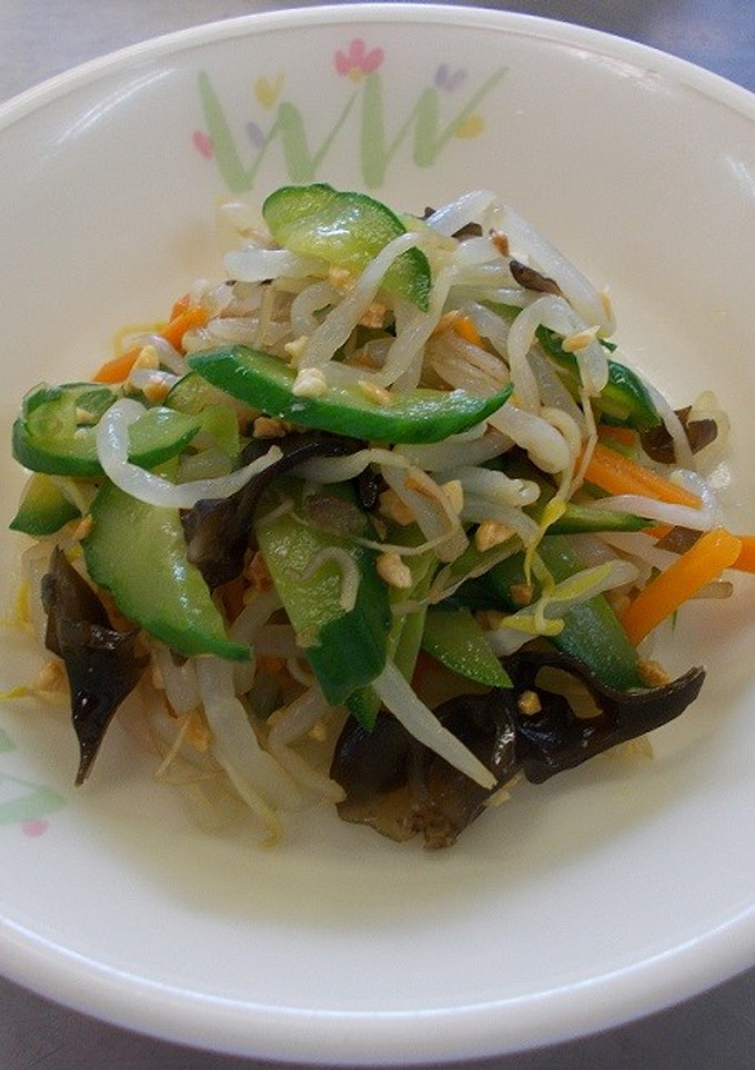 野菜の中華あえ　★宇都宮学校給食-レシピのメイン写真