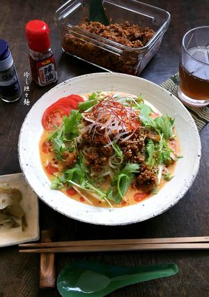 夏【冷し坦々麺】-レシピのメイン写真