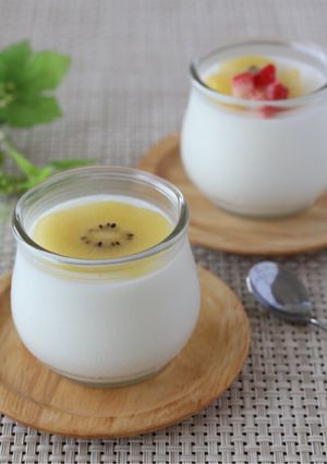 プリンみたいな ふるふる杏仁豆腐-レシピのメイン写真