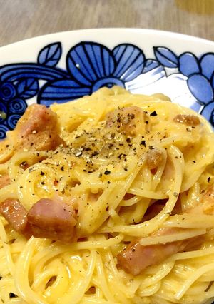 簡単なのに本格的！絶品カルボナーラ♪-レシピのメイン写真