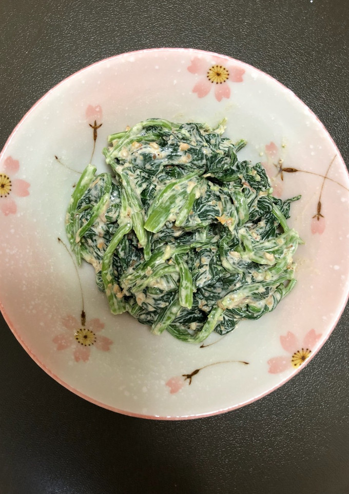 変わり種！ほうれん草のマヨ和え☆-レシピのメイン写真