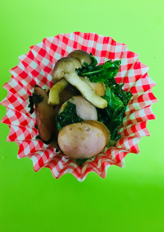 お弁当にウインナーと野菜のカレー炒め簡単-レシピのメイン写真