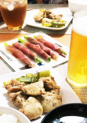 ビールが進んじゃう!アスパラ生ハム-レシピのメイン写真