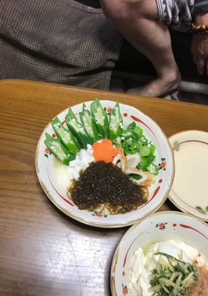オクラと山芋のもずく和え-レシピのメイン写真