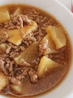 大根とひき肉の煮物-レシピのメイン写真