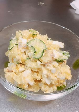 ゴマだれでポテトサラダ-レシピのメイン写真
