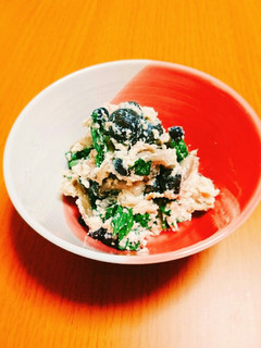 包丁いらずで簡単美味しい☆しめじ白和え-レシピのメイン写真