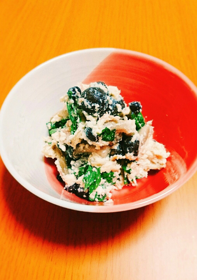 包丁いらずで簡単美味しい☆しめじ白和え-レシピのメイン写真