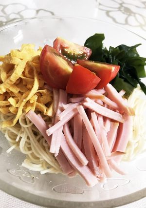 簡単！冷んやり！豆乳素麺-レシピのメイン写真