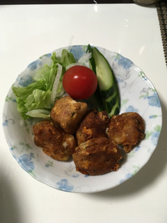 鯖缶でキムチーズ団子-レシピのメイン写真