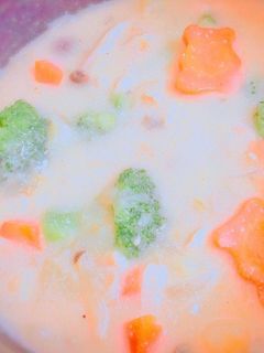 ルーもバターもなし!米粉で豆乳シチュー-レシピのメイン写真