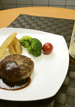 美人レシピ・ハンバーグ-レシピのメイン写真