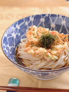 きび酢入りかき揚げうどん-レシピのメイン写真