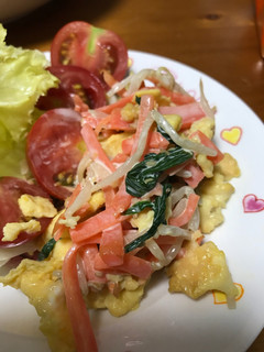 もやしとフワフワ♬卵のサラダ-レシピのメイン写真