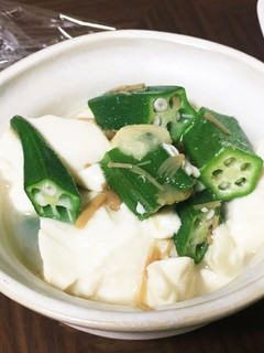 豆腐とオクラのさっぱりおつまみ-レシピのメイン写真