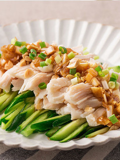 塩糀サラダチキンの中華香味だれ-レシピのメイン写真