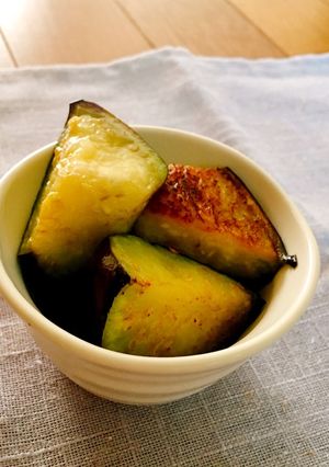 茄子と塩だけ！！塩だけde茄子焼き-レシピのメイン写真