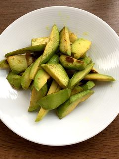 アボカドのカレー風味炒め-レシピのメイン写真