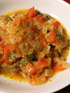 鶏肉のトマト煮込み(^^)-レシピのメイン写真