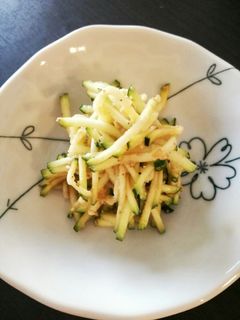 ズッキーニのごま和え-レシピのメイン写真
