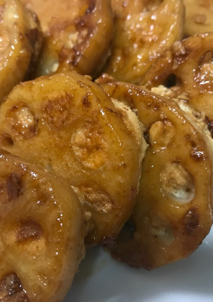 簡単！蓮根のはさまない焼き-レシピのメイン写真