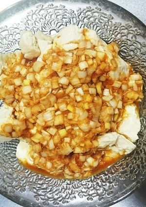 スタミナ満点(^ω^)中華豆腐-レシピのメイン写真