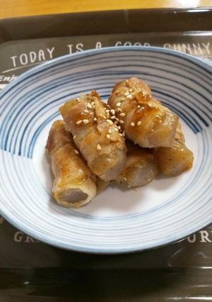 クィーンクック☆こんにゃくの豚バラ巻-レシピのメイン写真