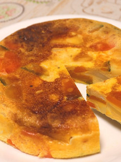 【簡単】炊飯器料理♪スペイン風オムレツ-レシピのメイン写真